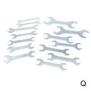 Ultra-thin Open End Wrench Manual Open Spanner Matching Wrench Double-heads S1Z5