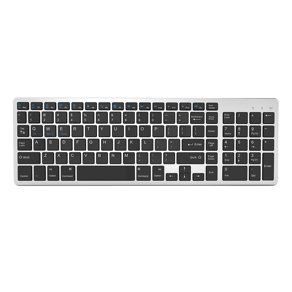 Ultrathin Portable Keyboard Wireless Keyboard MultiDevice Keyboard