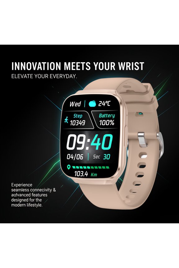Ultra-thin Smart Watch 1.83" Full Touchscreen, Answer/Make Calls, Message Alerts, Multi-Sport Modes, Camera Music Control, DIY Watch Faces, Weather, Gift for Boyfriend Girlfriend