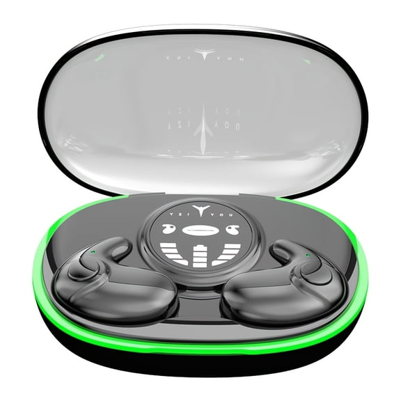 Ultra-thin sleep wireless earphones, super standby wireless earphones, in-ear sports invisible bass cannon earphones suitable for IOS, Apple, iPhone, Android sleep earphones