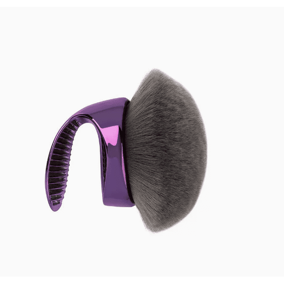 Ultra versatile body brush - a luxurious travel friendly self tanning and loose powder makeup brush with ultra soft bristles, suitable for daily use and even application