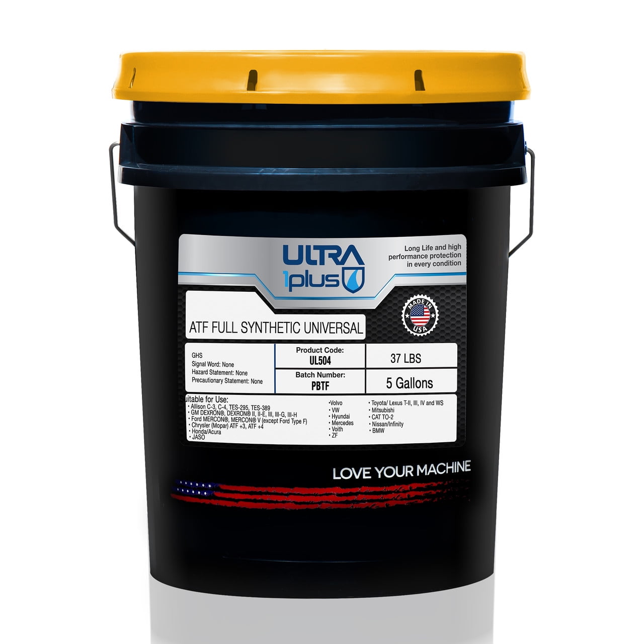 Ultra1Plus™ ATF Universal Full Synthetic Transmission Fluid, 5 Gallon Pail