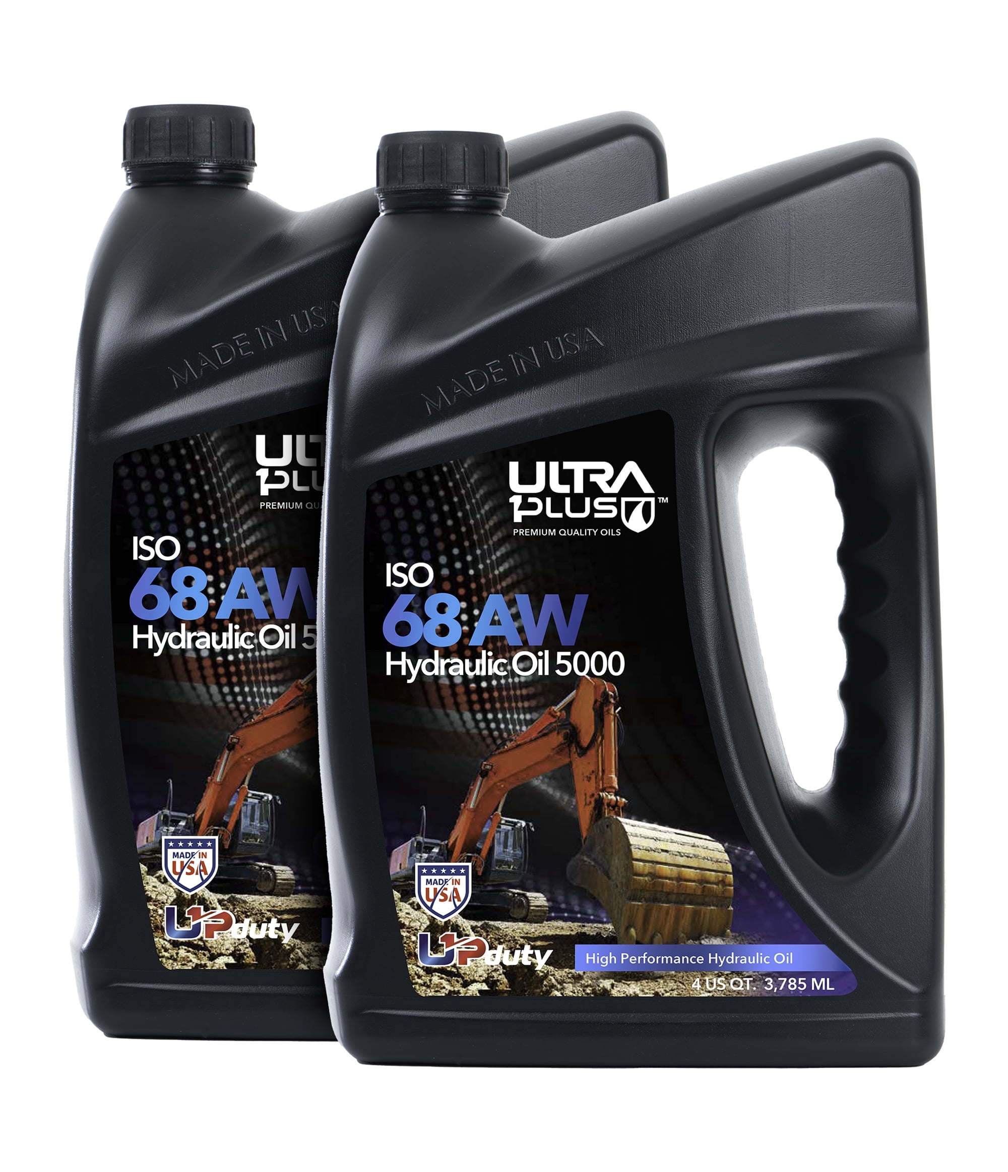 ULTRA 1PLUS AW ISO 68 Hydraulic Oil - 1 Gallon | High Performance Hydraulic Fluid For Industrial & Mobile Use