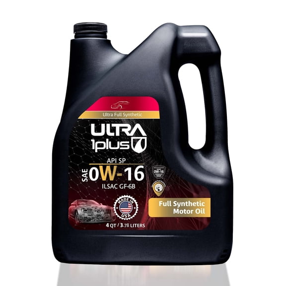 Ultra1Plus SAE 0W-16 Full Synthetic Motor Oil, API SP, ILSAC GF-6B