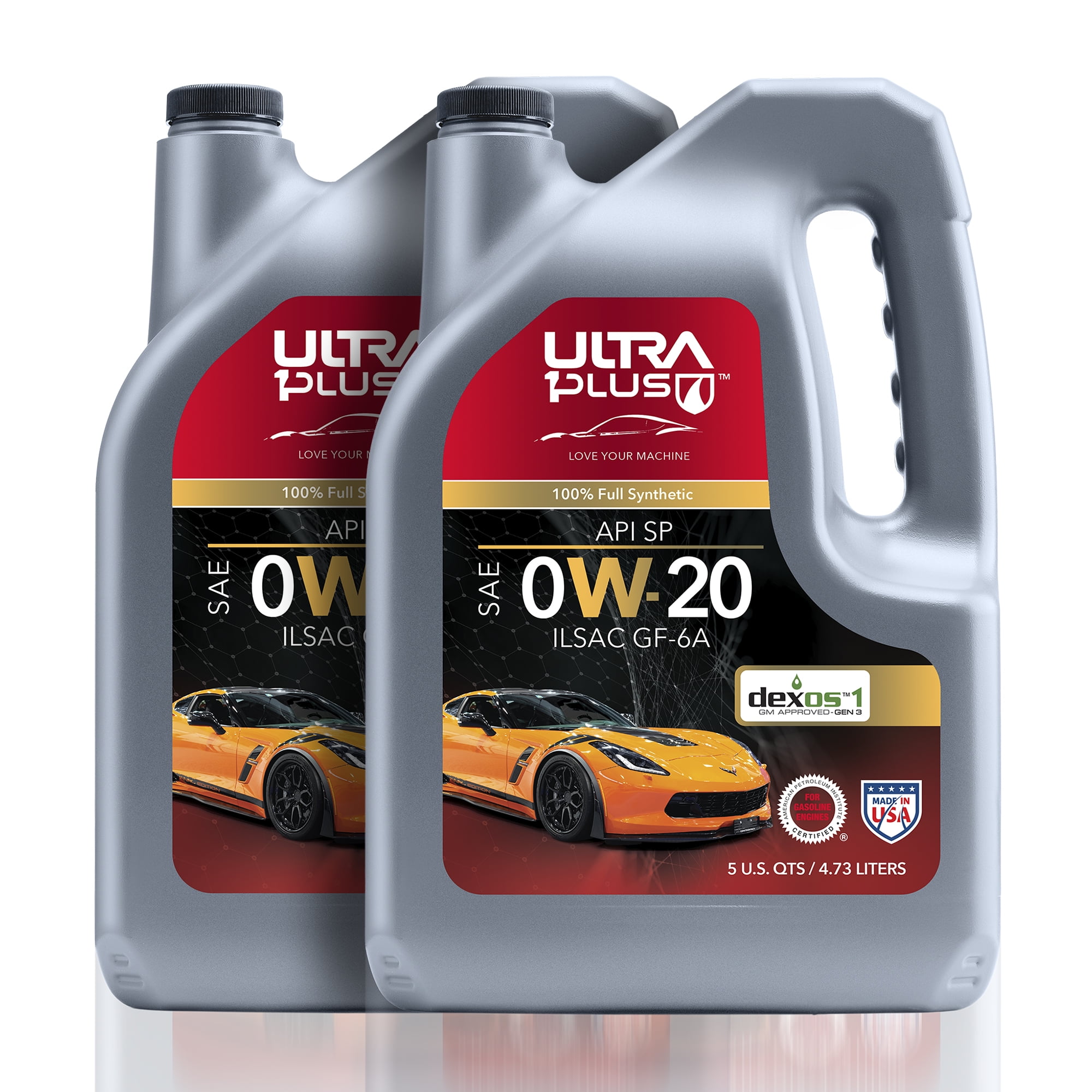 Ultra1Plus™ SAE 0W20 Full Synthetic Motor Oil, API SP, ILSAC GF6A, dexos™1 Gen3 Approved