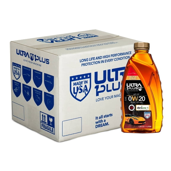 Ultra1Plus SAE 0W-20 Full Synthetic Motor Oil, API SP, ILSAC GF-6A, dexos1™ Gen3 Approved