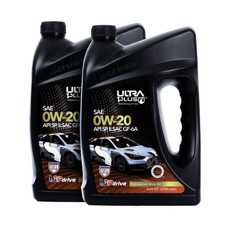Ultra1Plus SAE 0W-20 Full Synthetic Motor Oil, API SP, ILSAC GF-6A