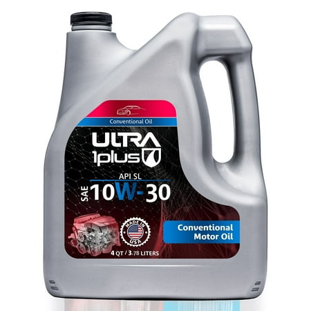 Ultra1Plus SAE 10W-30 Conventional Motor Oil, API SL | Gallon (4 QT)