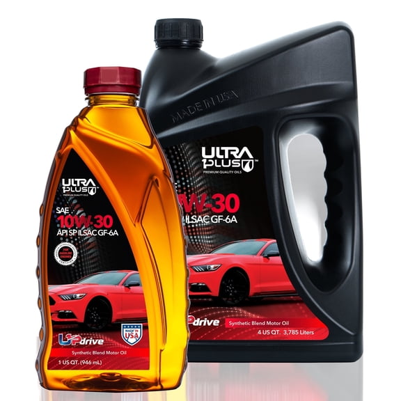 Ultra1Plus SAE 10W-30 Synthetic Blend Motor Oil, API SN ILSAC GF-5