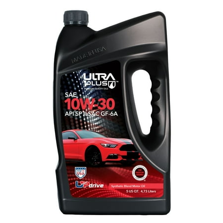 Ultra1Plus™ SAE 10W-30 Synthetic Blend Motor Oil, API SP ILSAC GF-6A - JUG (5 QTS)