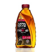 Ultra1Plus SAE 10W-40 Synthetic Blend 4T Engine Oil QT, API SL, JASO MA2 | Quart