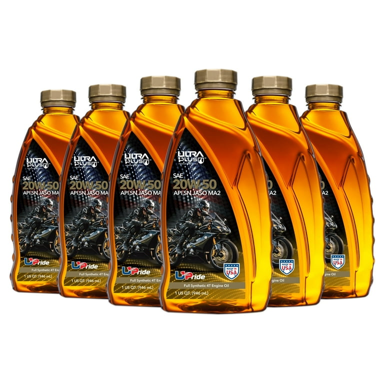 Ultra1Plus SAE 15W-50 Full Synthetic 4T Engine Oil, API SN, JASO