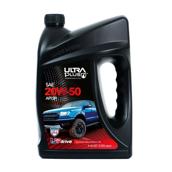 Ultra1Plus™ SAE 20W-50 Synthetic Blend Motor Oil, API SN