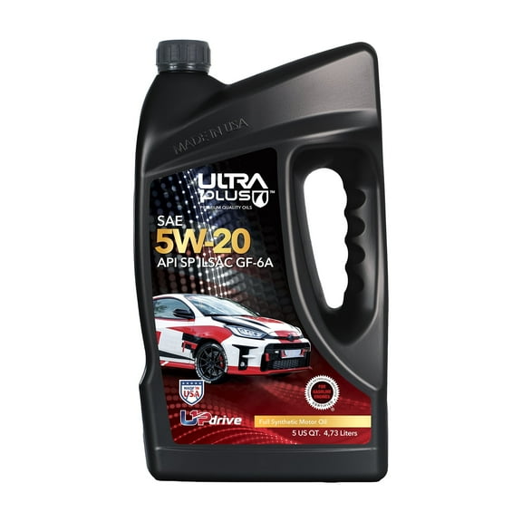 Ultra1Plus SAE 5W-20 Full Synthetic Motor Oil, API SP, ILSAC GF-6A