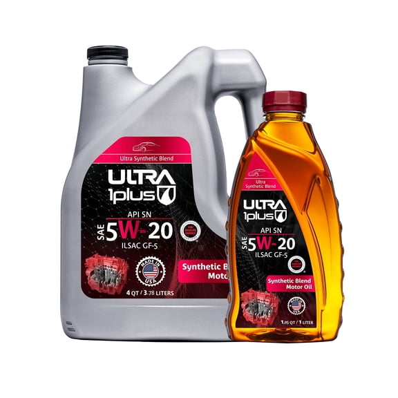 Ultra1Plus SAE 5W-20 Synthetic Blend Motor Oil SN Plus ILSAC GF-5