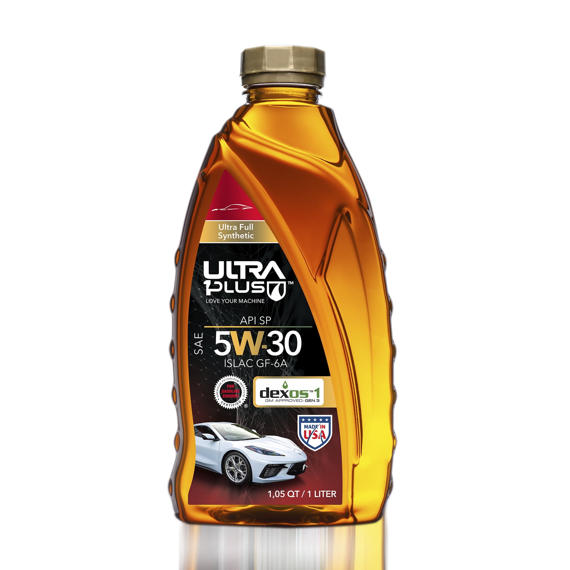 Ultra1plus SAE 5W-30 Full Synthetic Motor Oil, API SP, Ilsac Gf-6a, Dexos1 Gen3