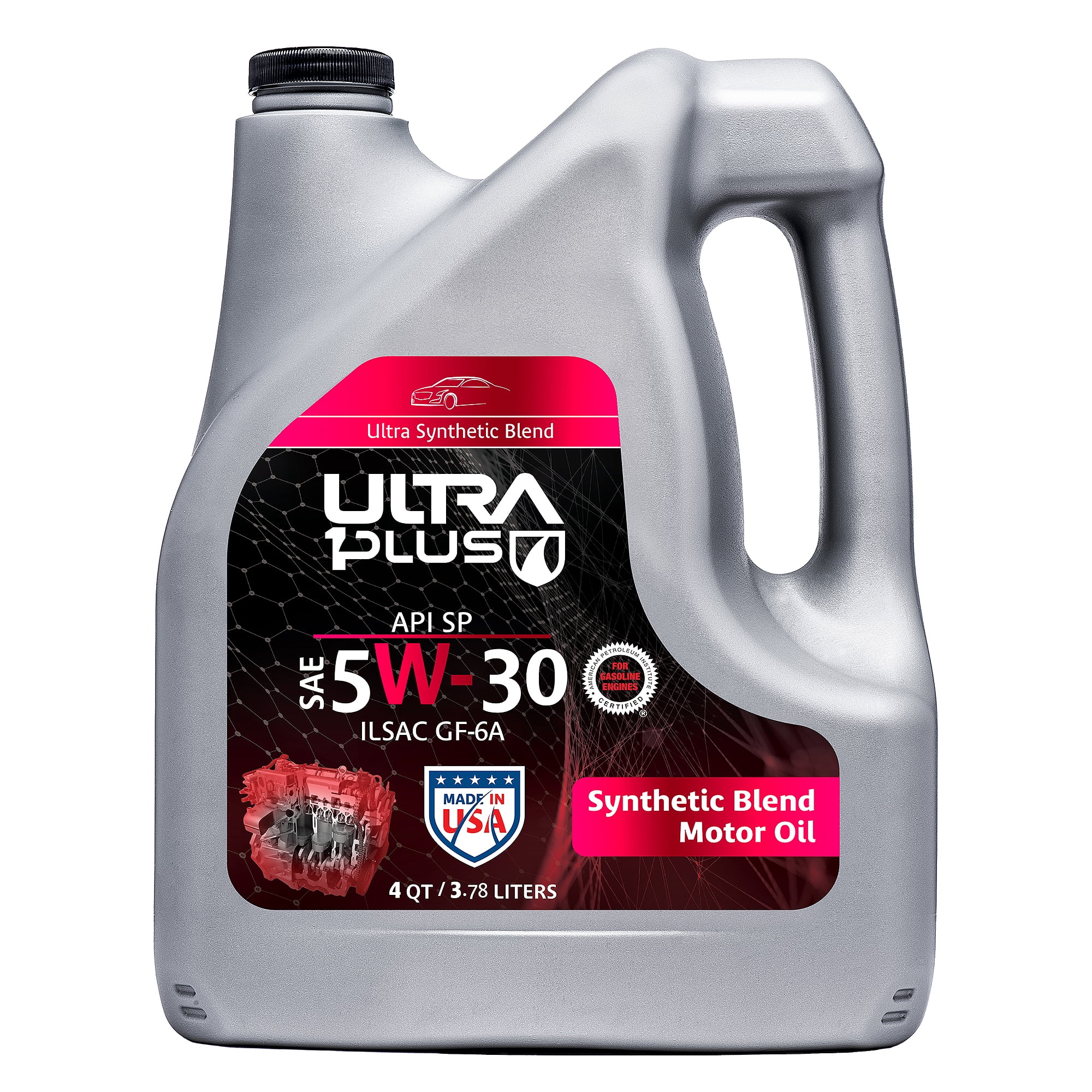 Ultra1Plus™ SAE 5W-30 Synthetic Blend Motor Oil API SP ILSAC GF-6A - US ...