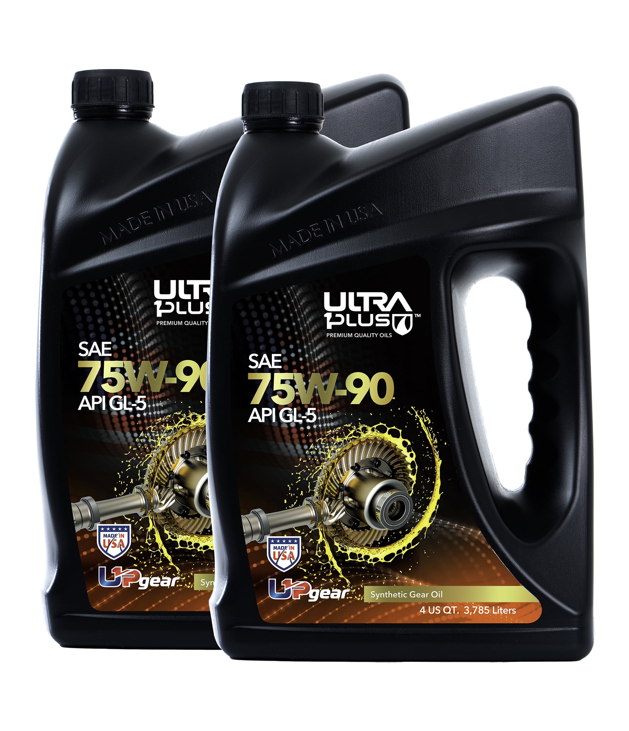 Ultra1Plus SAE 75W-90 Synthetic Gear Oil API GL-5 (2 Gal - 8 QTS ...