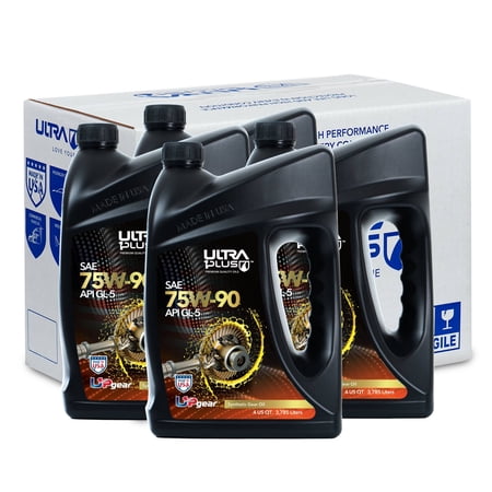 Ultra1Plus SAE 75W-90 Synthetic Gear Oil API GL-5 (4 Gal - 16 QTS)