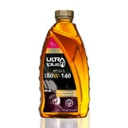 Ultra1Plus SAE 80W-140 Synthetic Gear Oil, API GL-5 (1 QT)