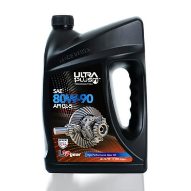Ultra1Plus SAE 80W-90 Gear Oil - Heavy Duty API GL-5 Gear Oil 80W90-1 Gallon
