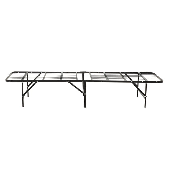 UltraBase Cal King Mattress Foundation - Black Steel Bed Frame
