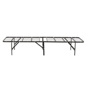 UltraBase Cal King Mattress Foundation - Black Steel Bed Frame