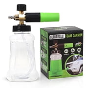 UltraBlast Foam Cannon for Pressure Washers with 360  Adjustable Nozzle & High-Foam Sprayer
