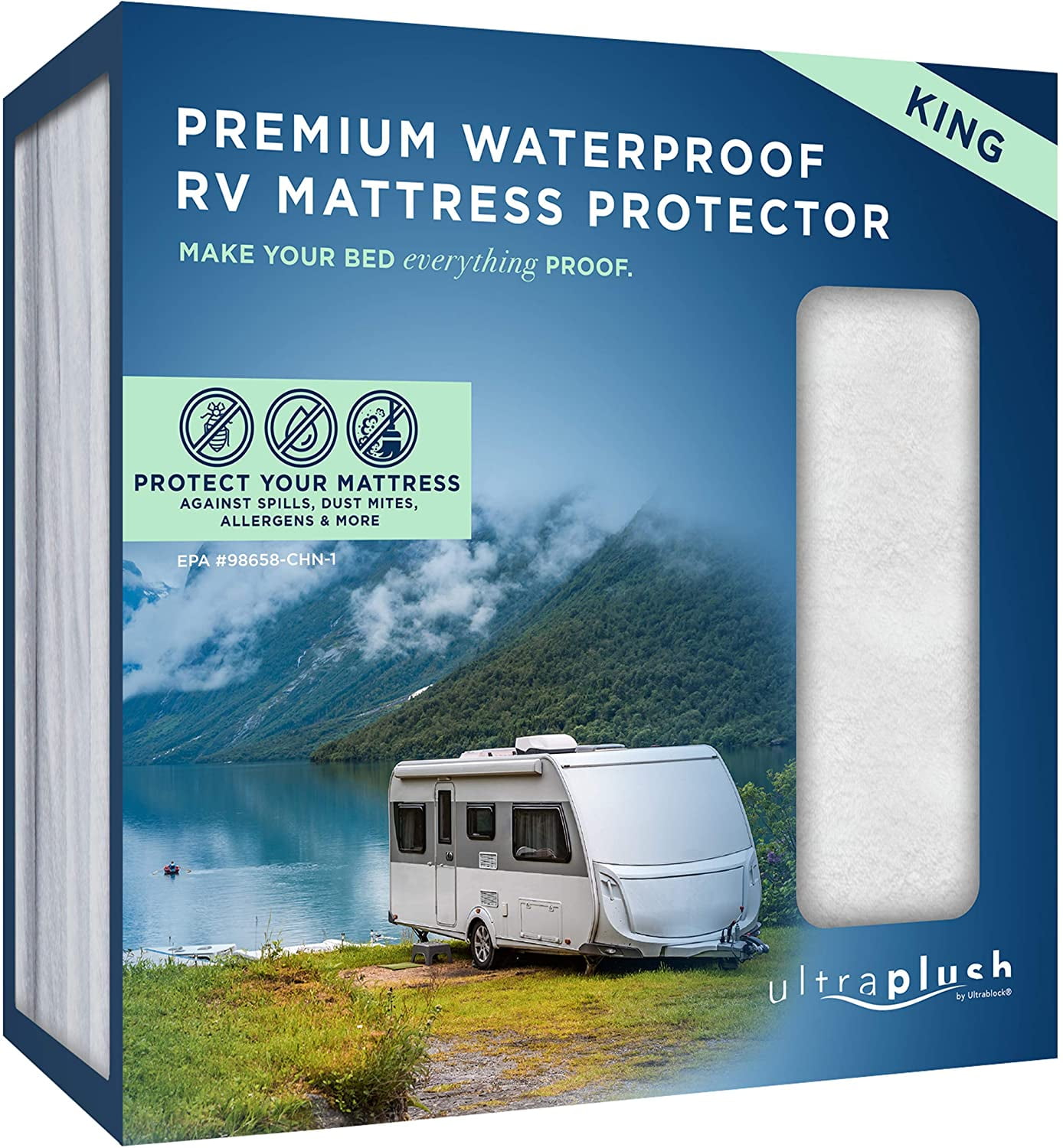 Rv king 2024 mattress 72x80 plush
