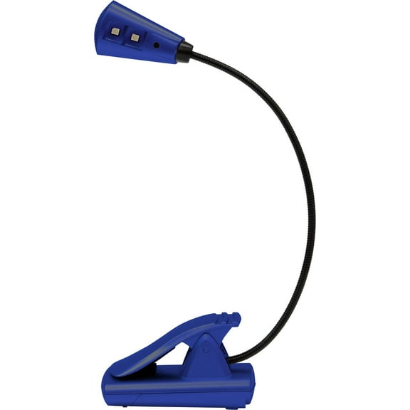 UltraBrite ClipAnywhere 2-LED - Booklight clamp mountable royal blue