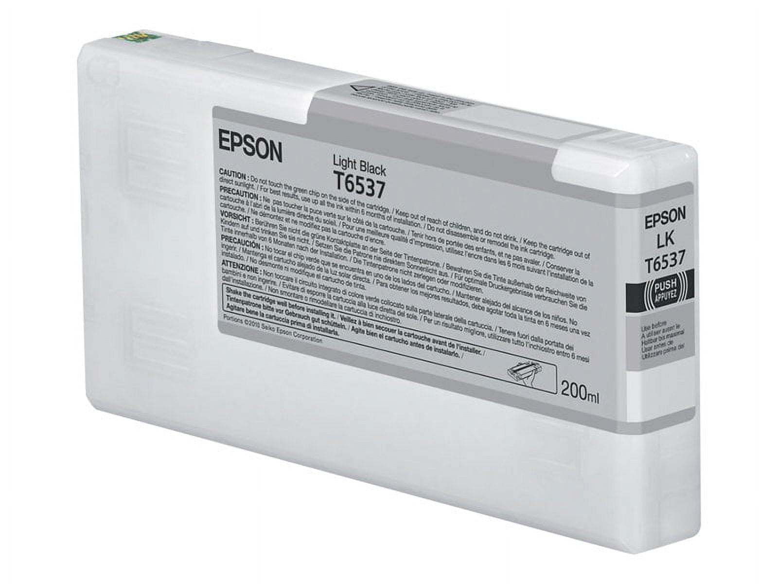 Epson UltraChrome HDR T653700 Original Inkjet Ink Cartridge - Light Black Pack