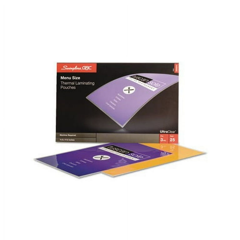 GBC HeatSeal UltraClear Laminating Pouches - Laminating Pouch/Sheet Size: 2.18 GBC HeatSeal UltraClear Laminating Pouches - Laminating Pouch/Sheet Size: 2.18