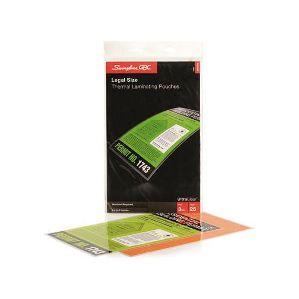 UltraClear Thermal Laminating Pouches, 3 mil, 9 UltraClear Thermal Laminating Pouches, 3 mil, 9