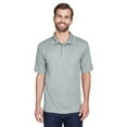 thumbnail image 1 of UltraClub 8210 Men's Cool & Dry Mesh Piqué Polo Silver, 1 of 3