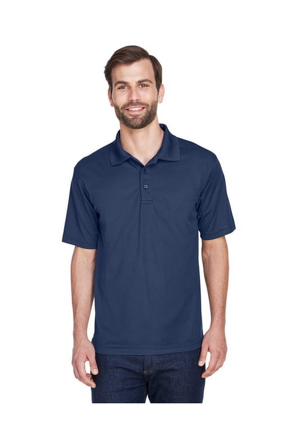 8210 Mens Cool & Dry Mesh Pique Polo - Navy -4XL