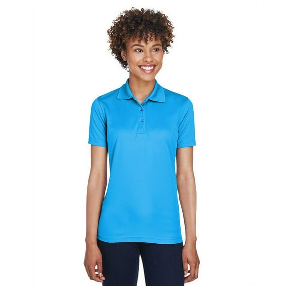 UltraClub 8210L Ladies Cool & Dry Mesh Pique Polo Coast Small
