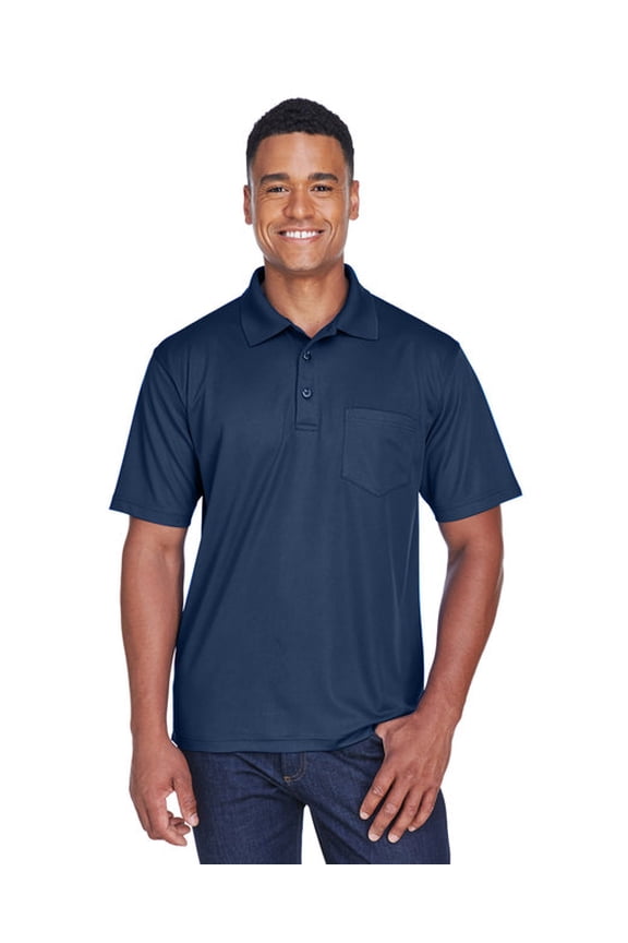 8210P Adult Cool & Dry Mesh Piqué Polo with Pocket