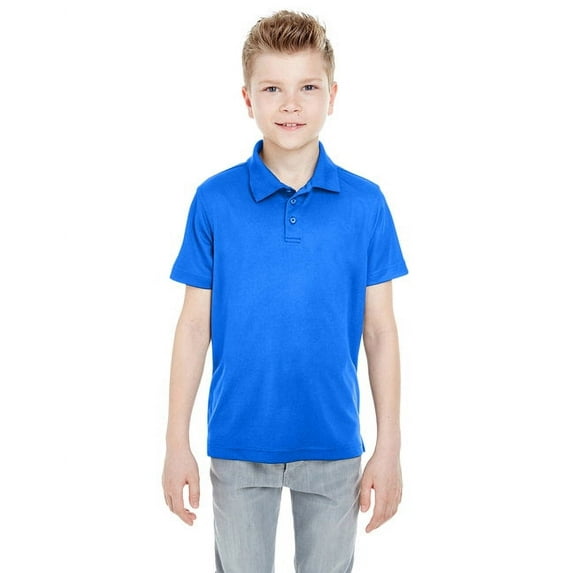 UltraClub 8210Y Youth Cool & Dry Mesh Piqué Polo