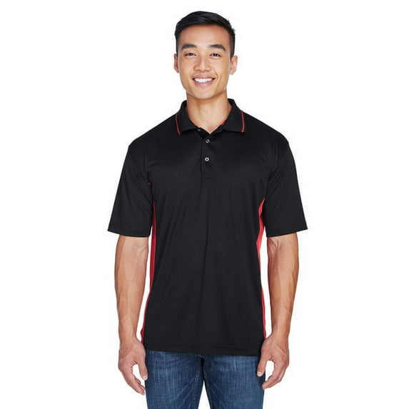 UltraClub 8406 Men's Cool & Dry Sport Two-Tone Polo