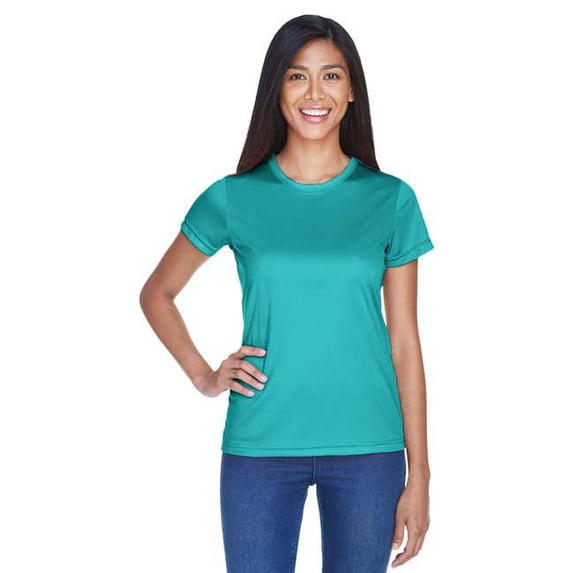 UltraClub 8420L Ladies' Cool & Dry Sport Performance Interlock T-Shirt (2 PACK)