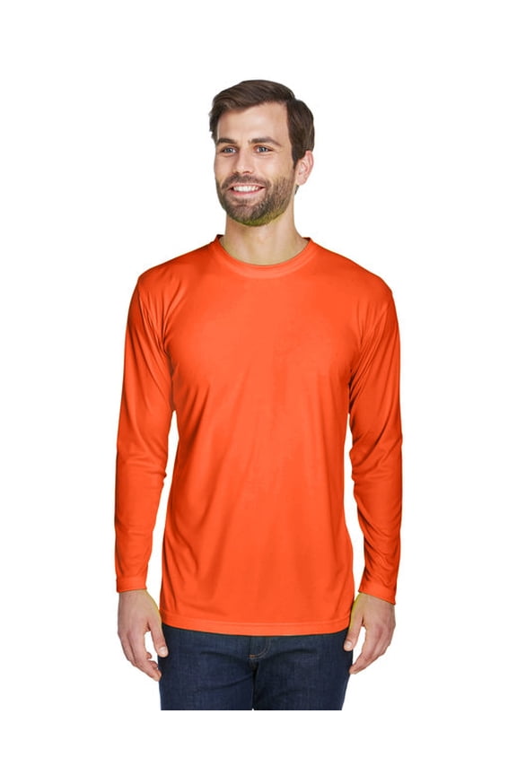 8422 Adult Cool & Dry Sport Long-Sleeve Performance Interlock T-Shirt