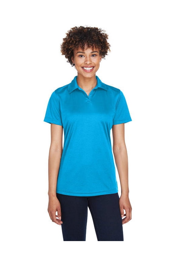 8425L Ladies Performance Interlock Polo Sapphire XX-Large
