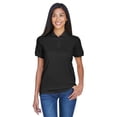 thumbnail image 1 of UltraClub 8530 Ladies Classic S-Sleeve Pique Polo Black XX-Large, 1 of 3