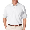 thumbnail image 1 of UltraClub 8535 Men's Classic Polo Shirt -White-3X-Large, 1 of 2