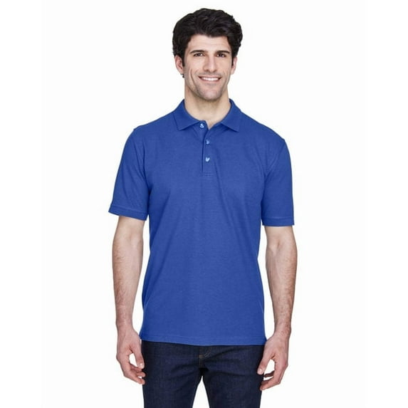 UltraClub 8535 Mens Classic Pique Polo Royal 5X-Large