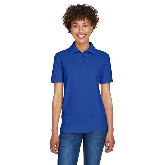 UltraClub 8541 Ladies' Whisper Piqué Polo (2 PACK)