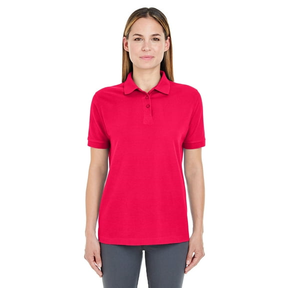 UltraClub 8541 Ladies' Whisper Piqué Polo (2 PACK)