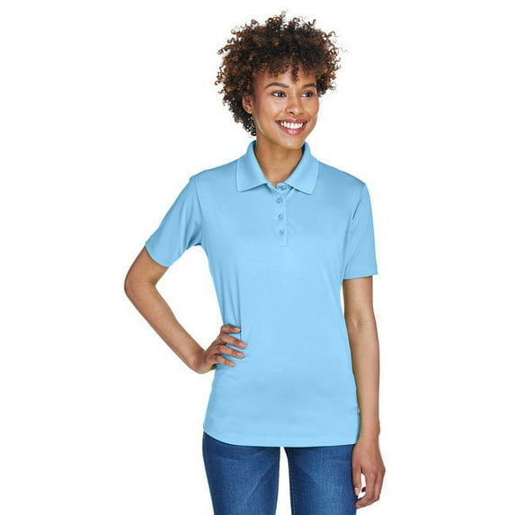 UltraClub 8610L Ladies Performance Polo Columblue XX-Large