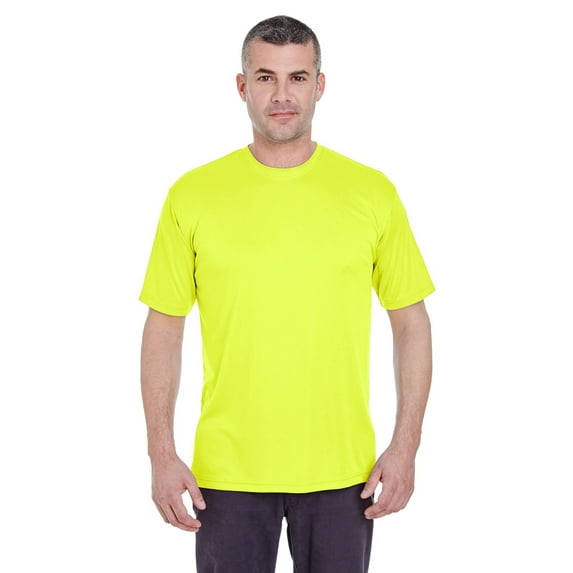 UltraClub 8620 Men's Cool Dry Basic Performance T-Shirt - Bright Yellow - 3XL