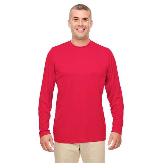 UltraClub 8622 Men's Cool & Dry Performance Long-Sleeve Top (2 PACK)